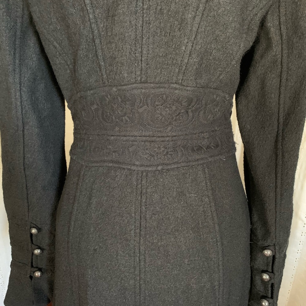 Black Free People Princess Coat